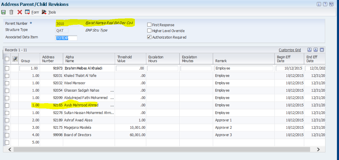 Expense Report going into Error after submission — oracle-mosc
