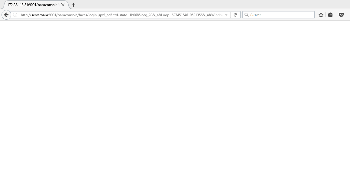 Oracle Access Manager Console Not Available — oracle-mosc