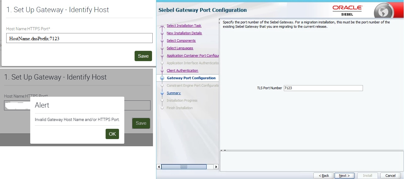 Siebel IP17 Gateway SetUp — oracle-mosc