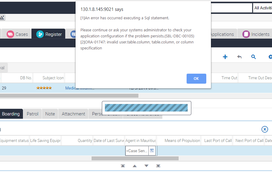 Error while using Default Dynamic Pick applet After Modifying — oracle-mosc