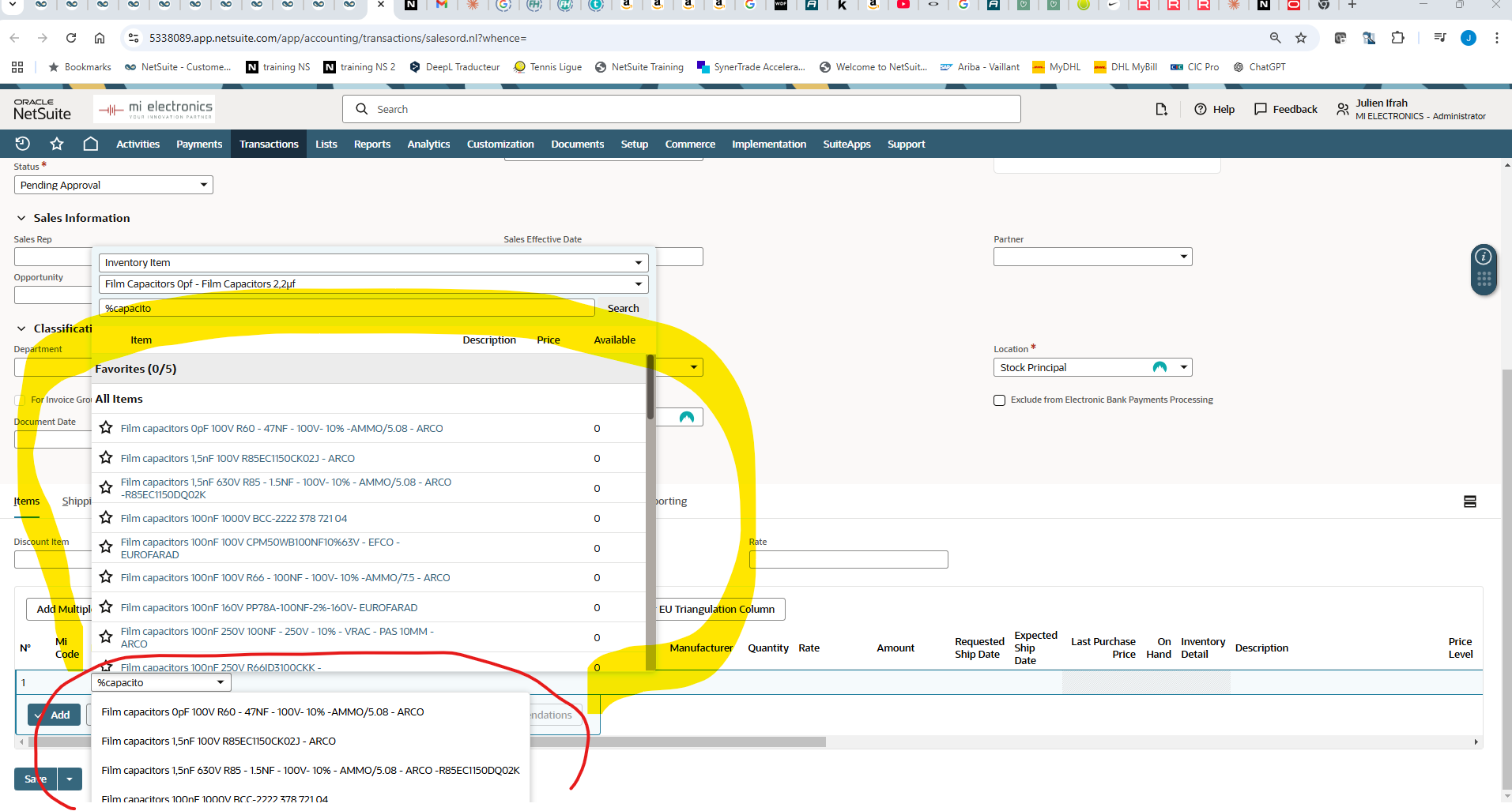 customize popup/quickview window in Sales order — NetSuite Community