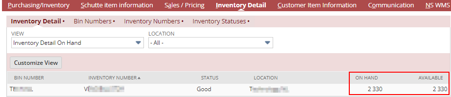 Inventory Issues Bin Putaway Worksheet NetSuite Community