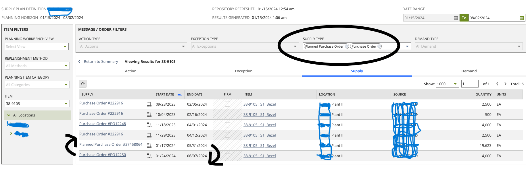 MRP not Rescheduling purchase orders correctly — NetSuite Community