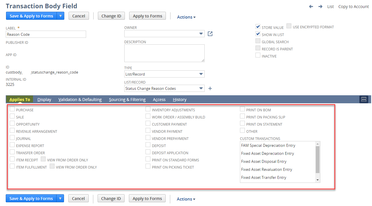 How to customize the Inventory Status Change Custom Form? — NetSuite ...