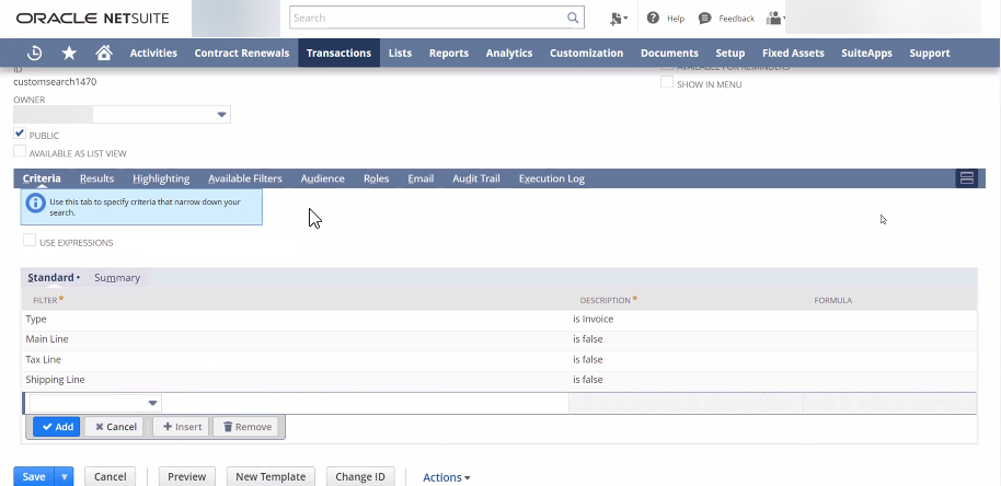 Custom Field For Invoice Date Paid — NetSuite Community