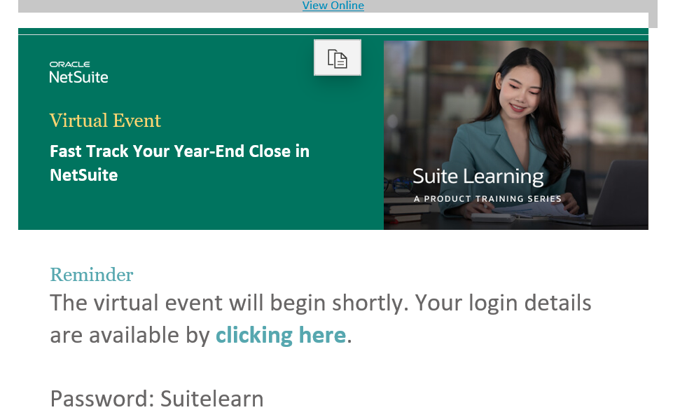 Fast Track Year End Close in NetSuite — NetSuite Community