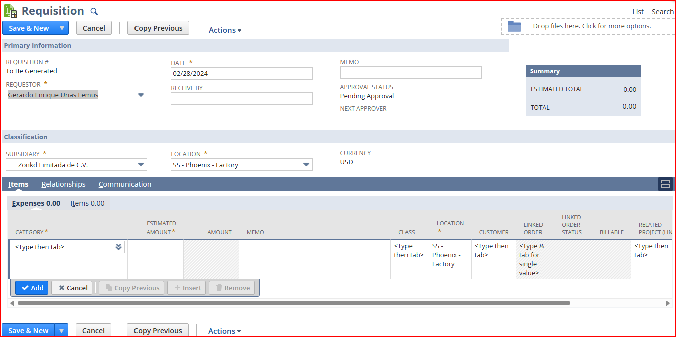 Netsuite Rfq Requisitions and Flows — NetSuite Community
