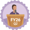 Webinar Speaker Badge FY2026-Q2