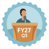 Webinar Speaker Badge FY2027-Q3
