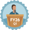 Webinar Speaker Badge FY2026-Q1
