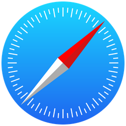 Safari Icon of Flat style - Available in SVG, PNG, EPS, AI & Icon fonts