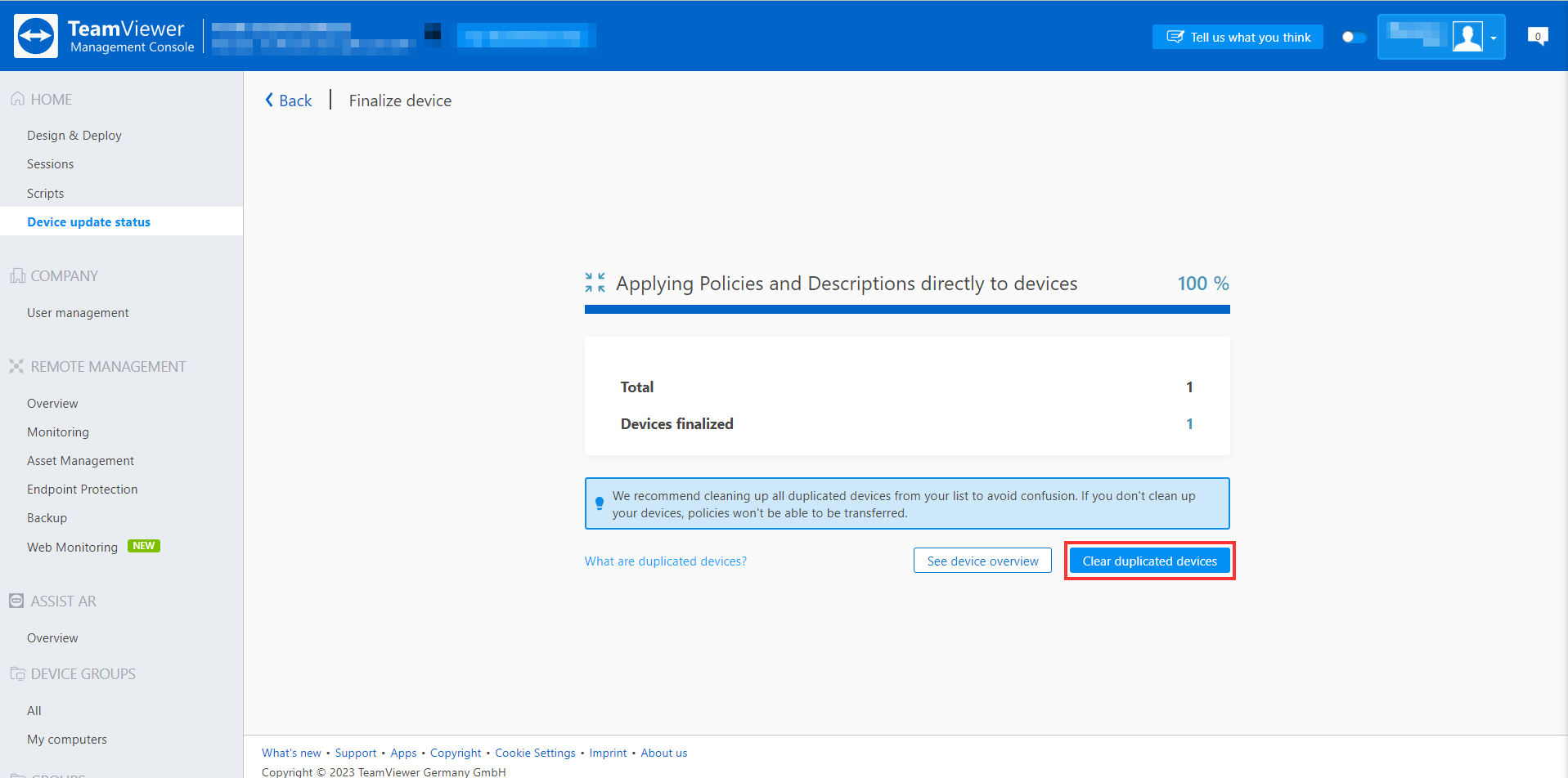 Update your devices TeamViewer Support