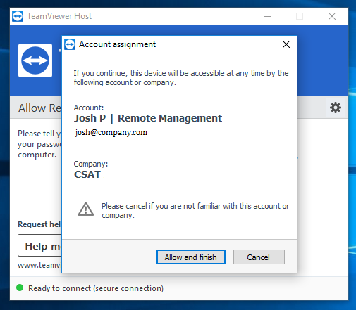 teamviewer 12 host start in safemode