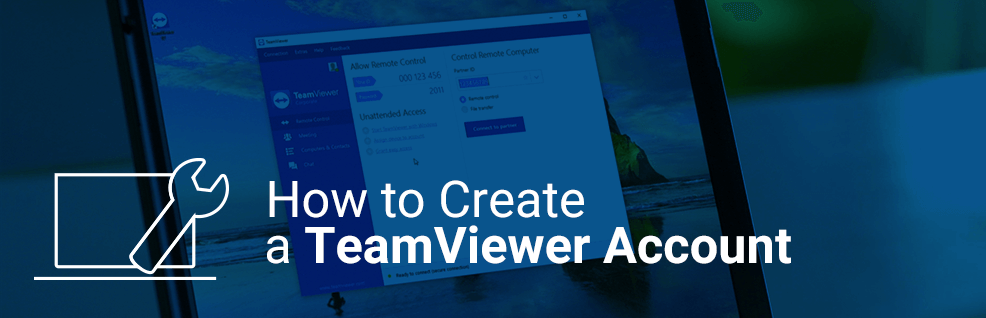 merge a free teamviewer account with a company account