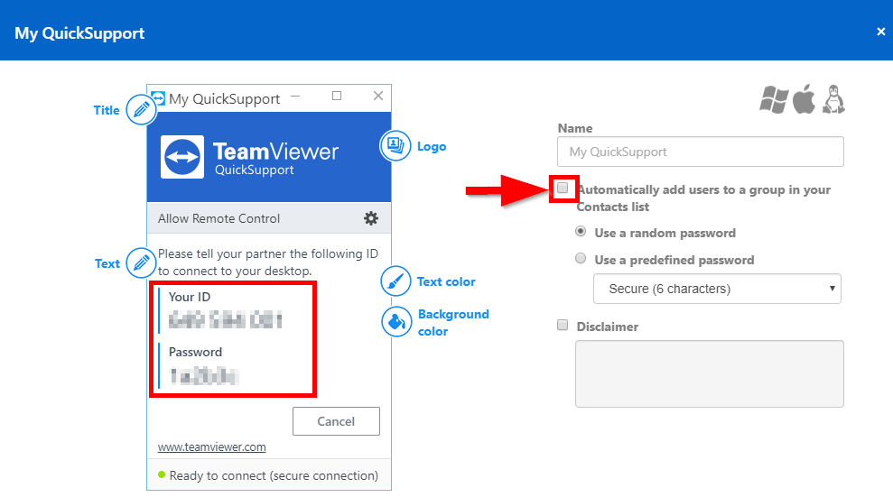 link fast to download teamviewer client