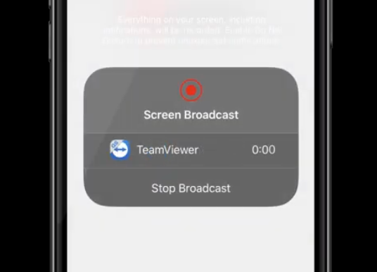 teamviewer iphone screen sharing