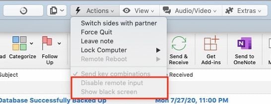 Teamviewer Remote Reboot Greyed Out