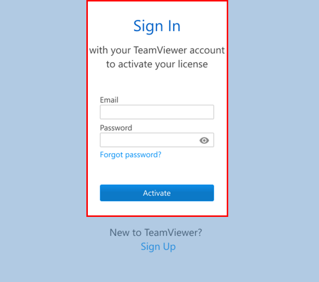 activate license code teamviewer