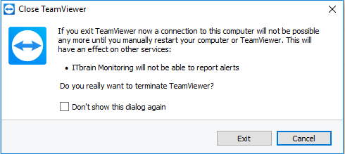 Exit TeamViewer panel.png Exit TeamViewer panel.png