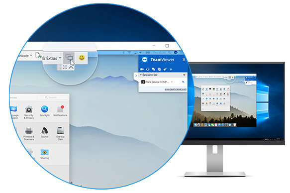 use teamviewer as second monitor