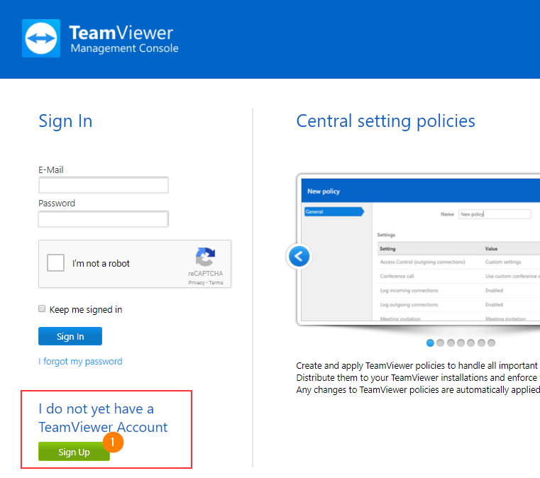 change password for teamviewer host