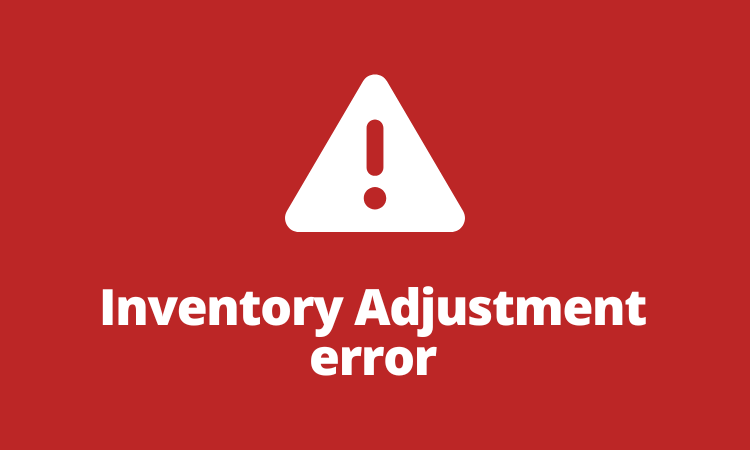 Inventory Adjustment Issue - Reckon Accounts 2025.png