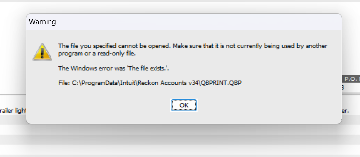 Reckon error message.png