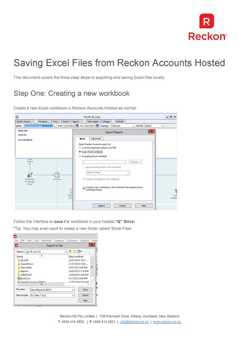 How To Save Excel Files Locally Reckon Community