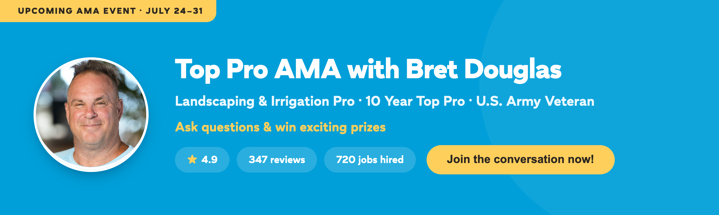 Introducing Our First Ever Top Pro AMA - Ask Bret Anything