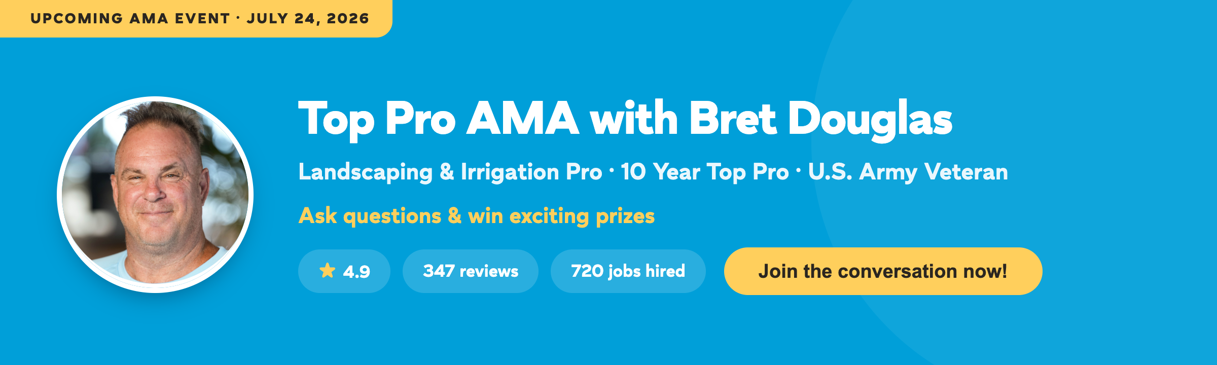 Introducing Our First Ever Top Pro AMA - Ask Bret Anything