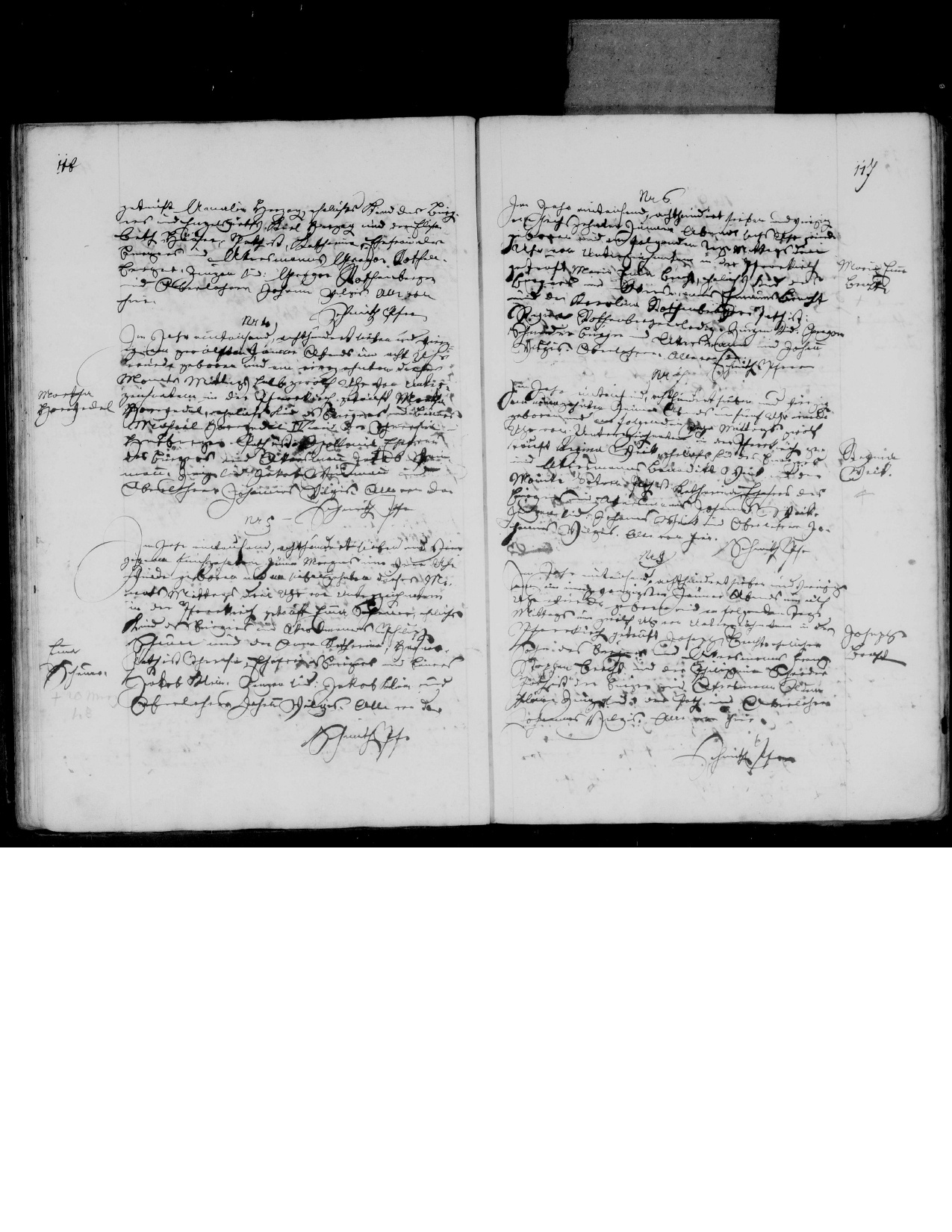 Transcribe Rheinsheim, Baden, German baptism record for Maria Karolina ...