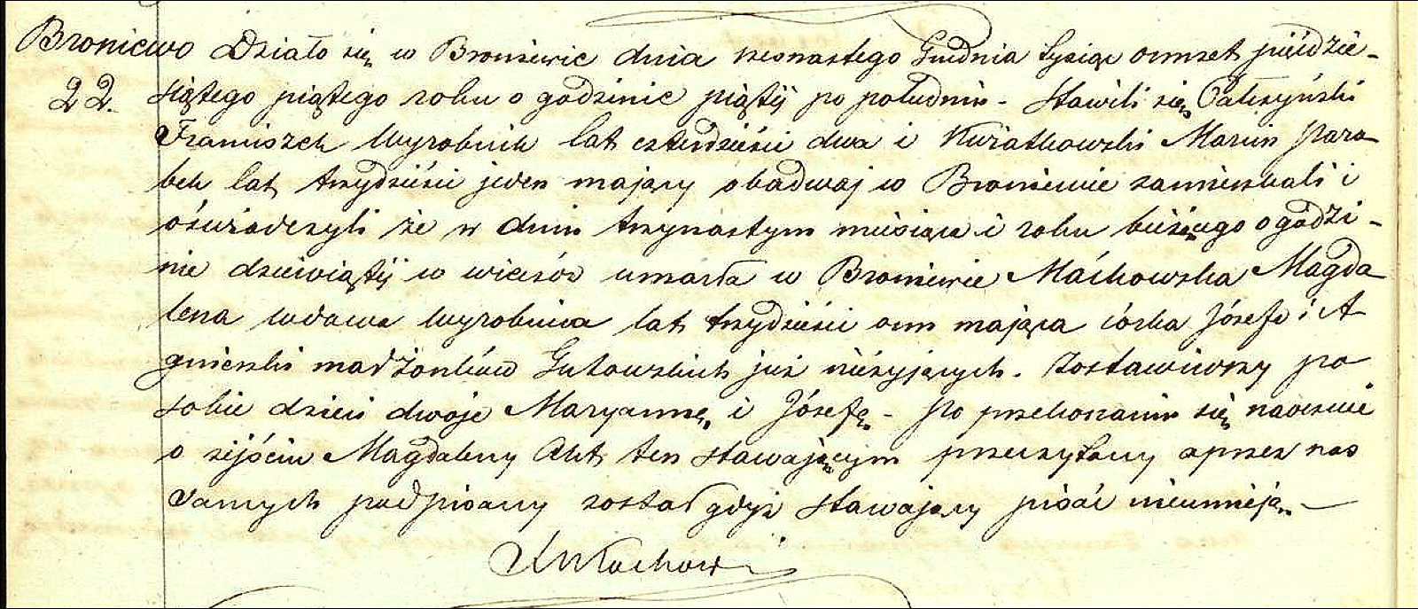 Death Magdalena Maćkowska 1855 R22.jpg