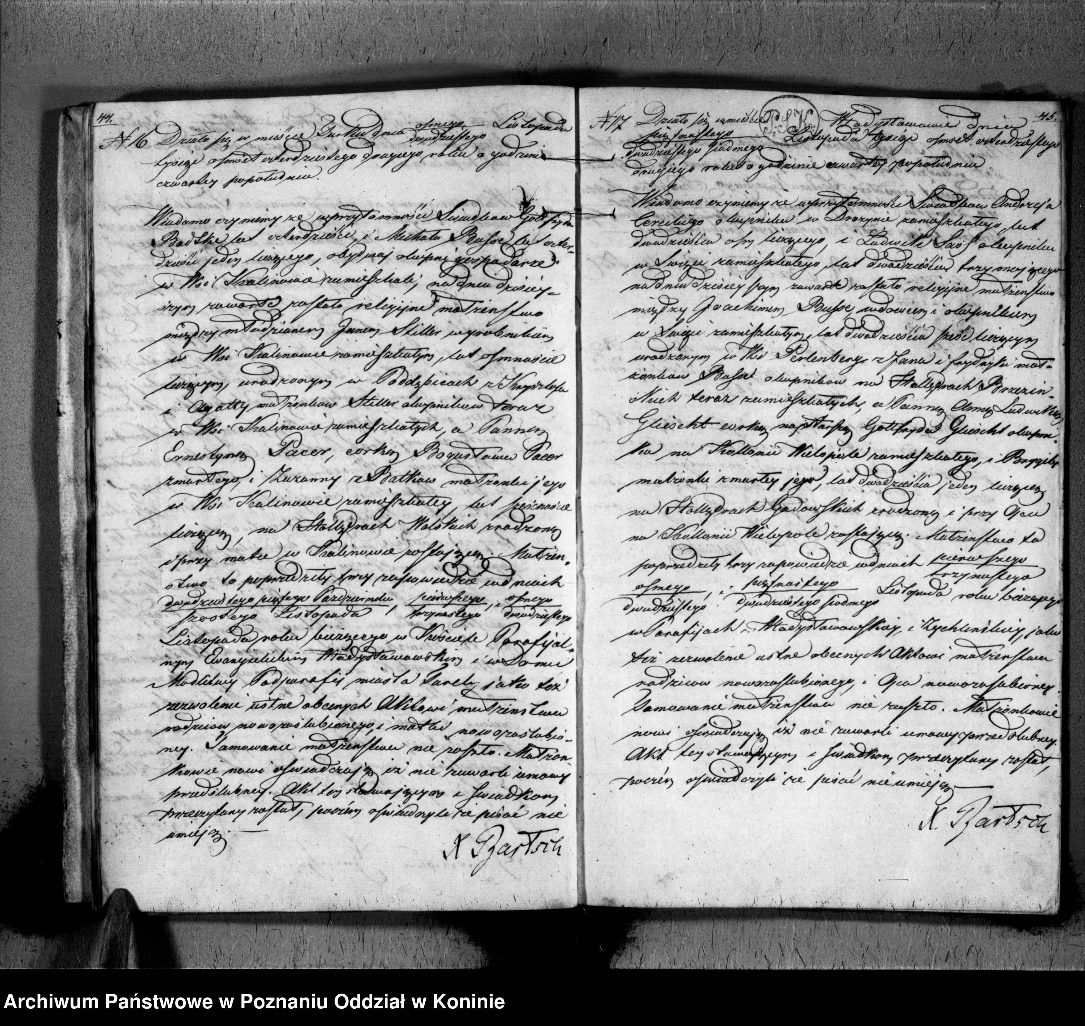 GLIESE, Anna Ludwika, b 1821, MR, 1842, Joachim Busse, Szukajwarchiwach, no. 17, scan 21 of 37, Turek.jpg