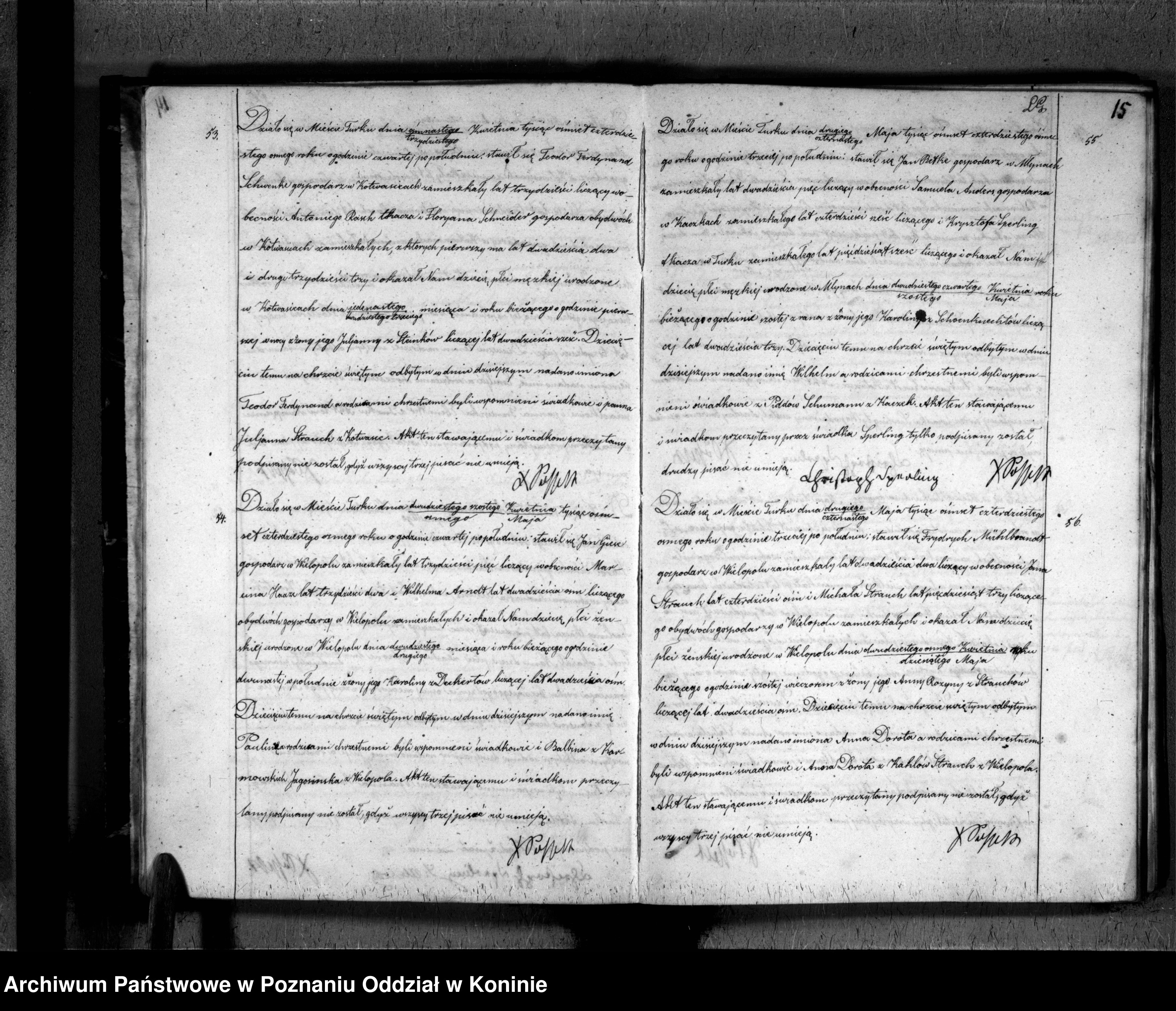 MILBRADT, Anna Dorota, b 1848, BR, 1848, Szukajwarchiwach, No. 56, scan 17 of 122, Turek.jpg