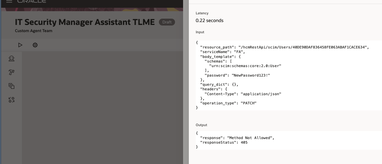Coracle Fail Oracle AI Studio - Business Object REST PATCH Call Failing With 405 ...