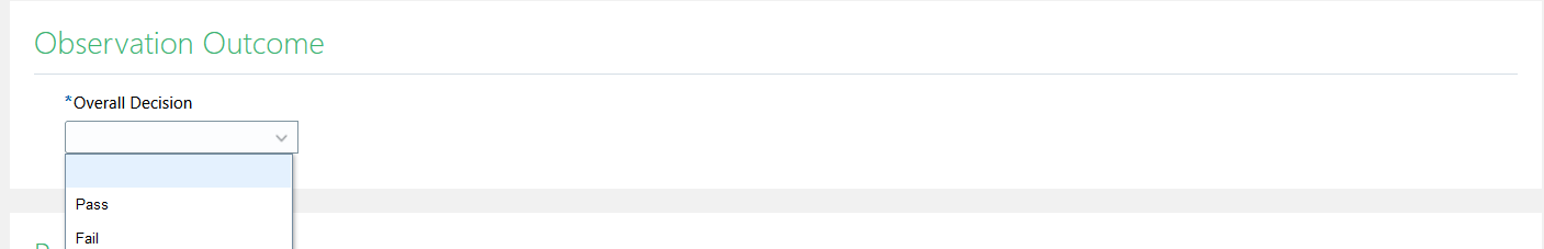 Observation Modification Section Is there a possibility to customize the