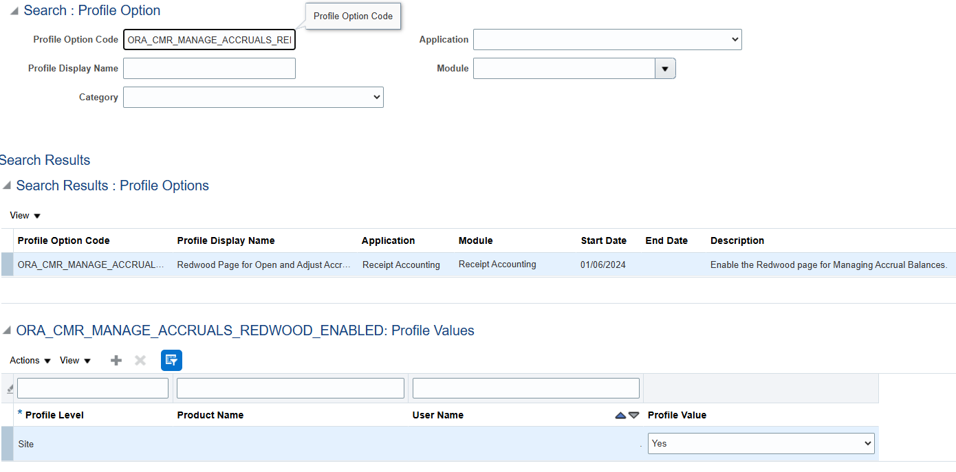 Offset Days Receiving Acounting - Using offset days — Cloud Customer Connect