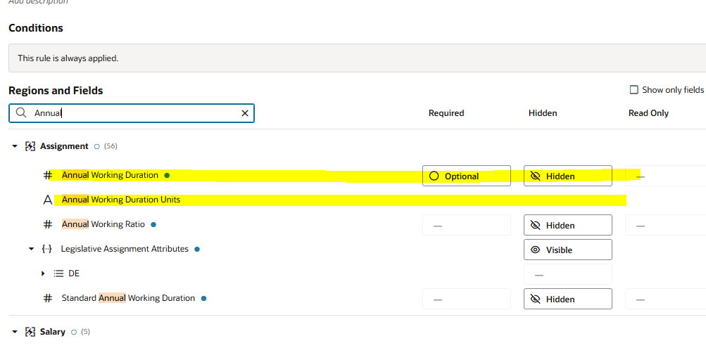 Why is it that I am able to hide some fields in Visual Studio Builder ...