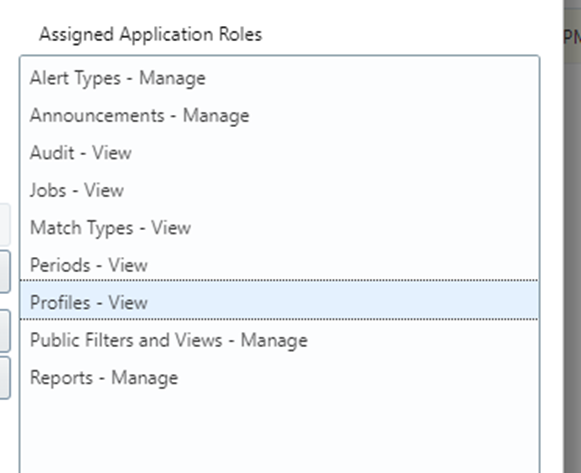 "Profiles - View" application role does not work as expected — Cloud ...
