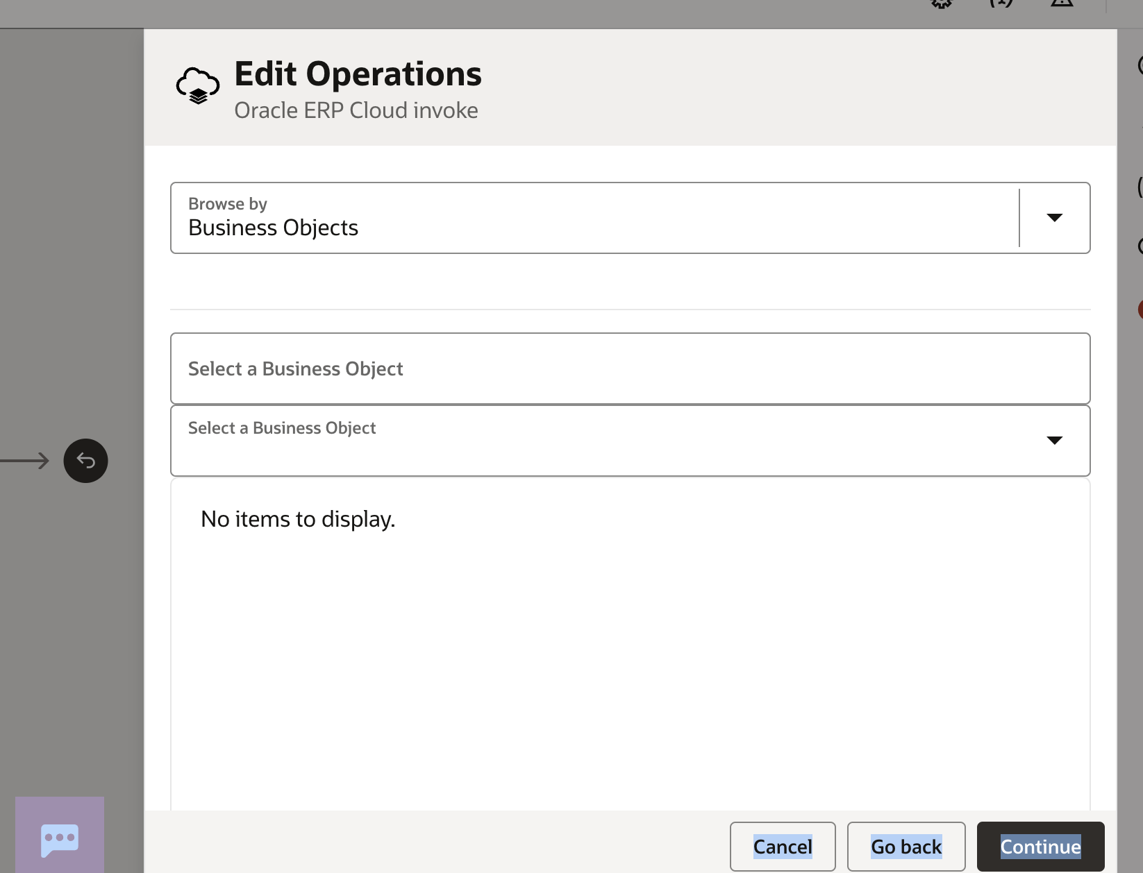 Services not showing In ERP Adapter — Cloud Customer Connect