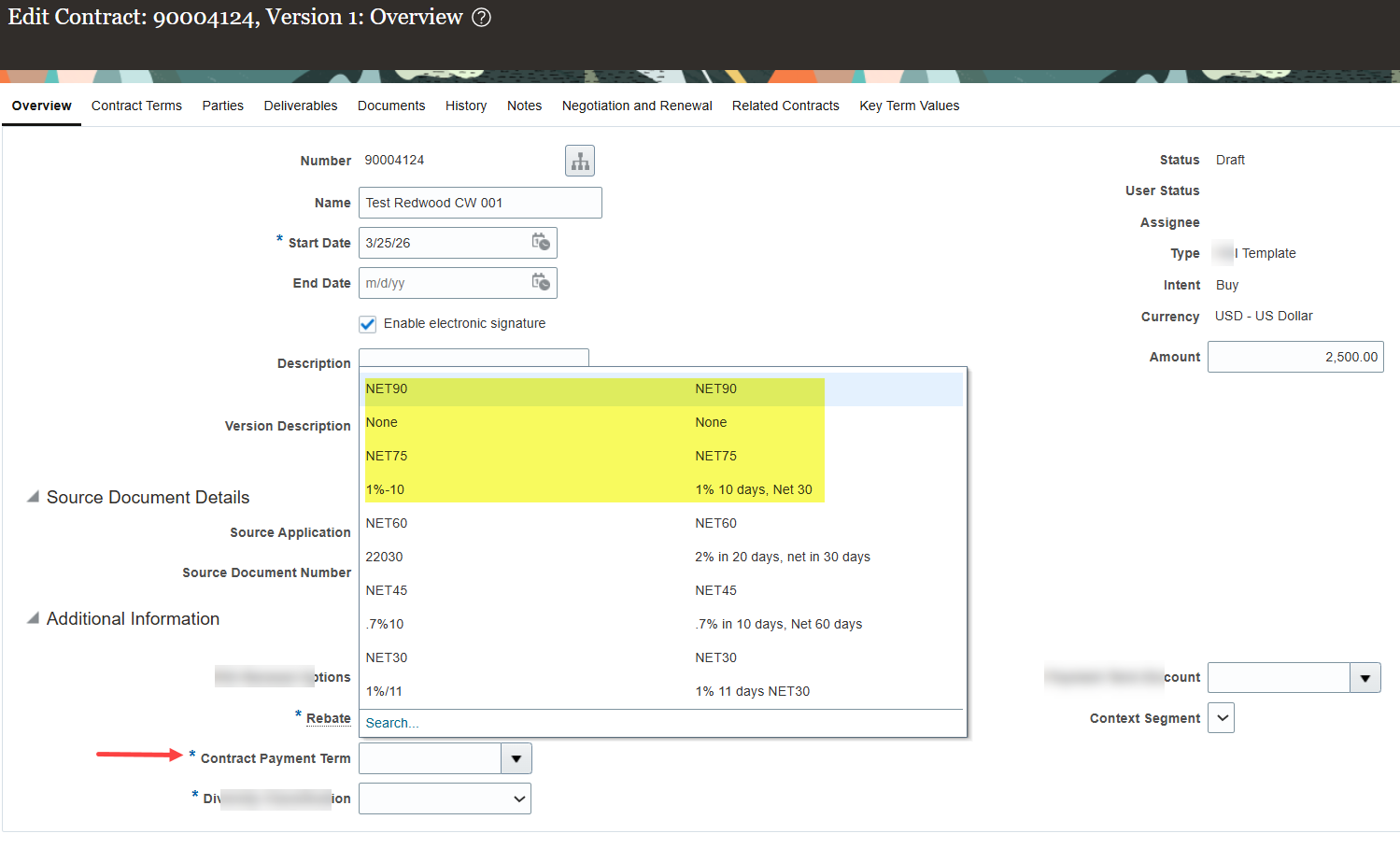 DFF is showing only lookup value in Redwood Contracts — Cloud Customer ...