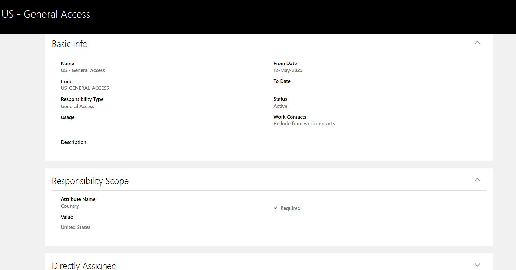 Area of Responsibility templates - how to make the template read only ...