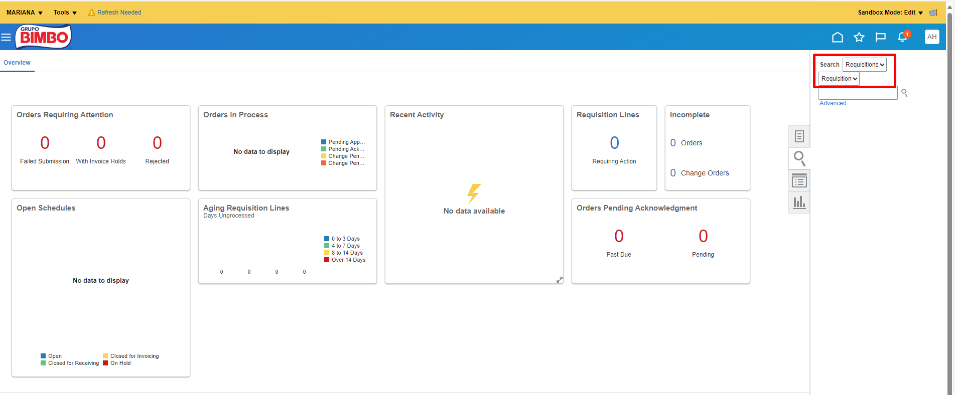 Change a Default Value using sandbox — Cloud Customer Connect