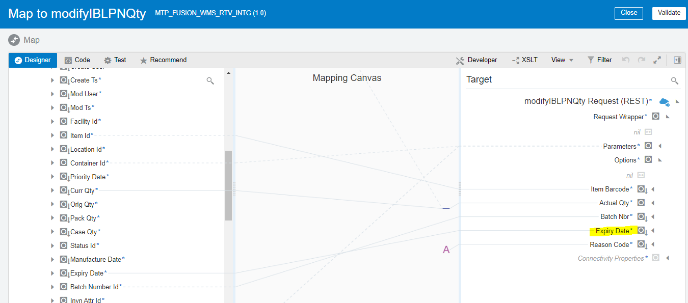 How to handle Source Null value in Mapper — Cloud Customer Connect