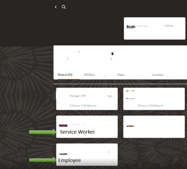 Display Worker Type in Connections - Org Chart — Cloud Customer Connect