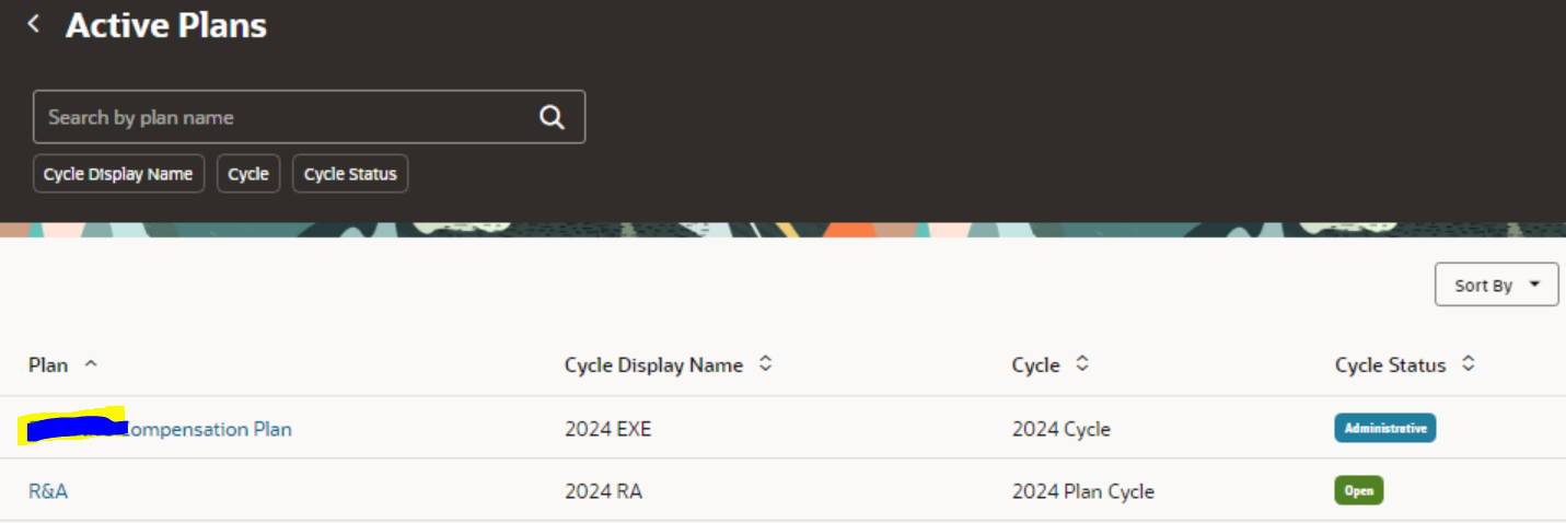 Unable to view active compensation plans as Act as Proxy — Cloud ...