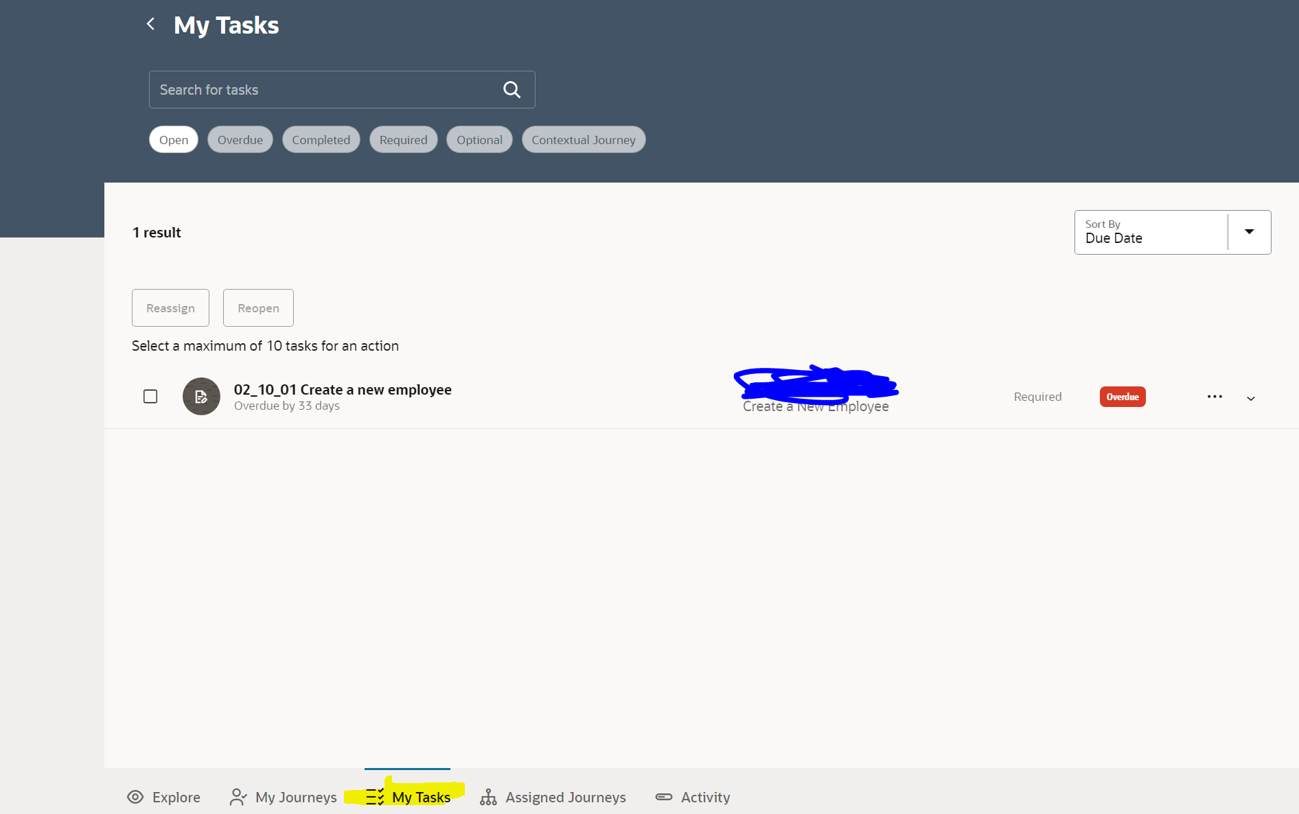 Limit to the number of tasks visible in the my tasks list — Cloud ...