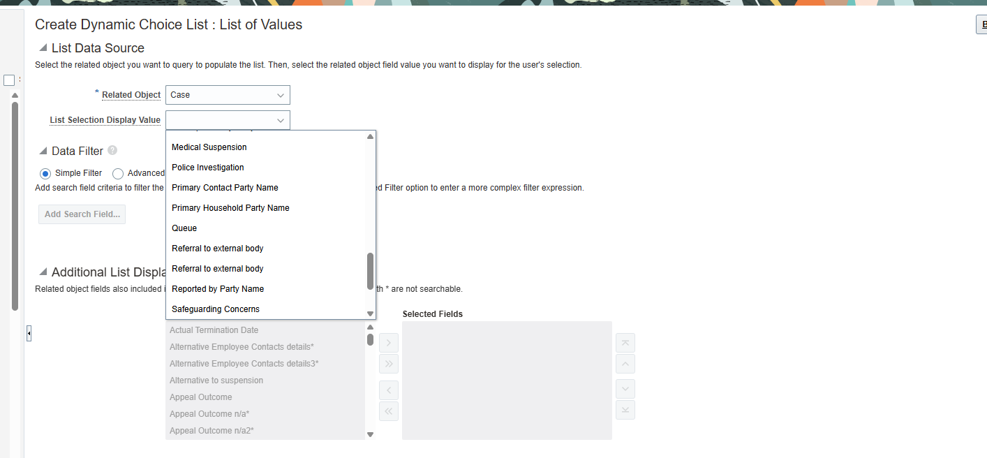 Custom contacts field in Case Management not loading — Cloud Customer ...