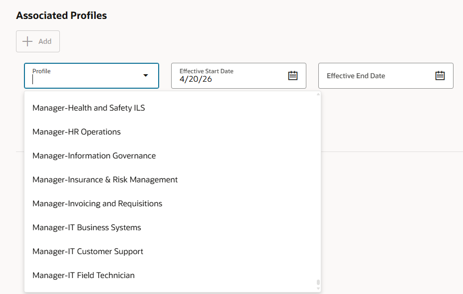 Position Profiles Not Displaying Full LOV — Cloud Customer Connect
