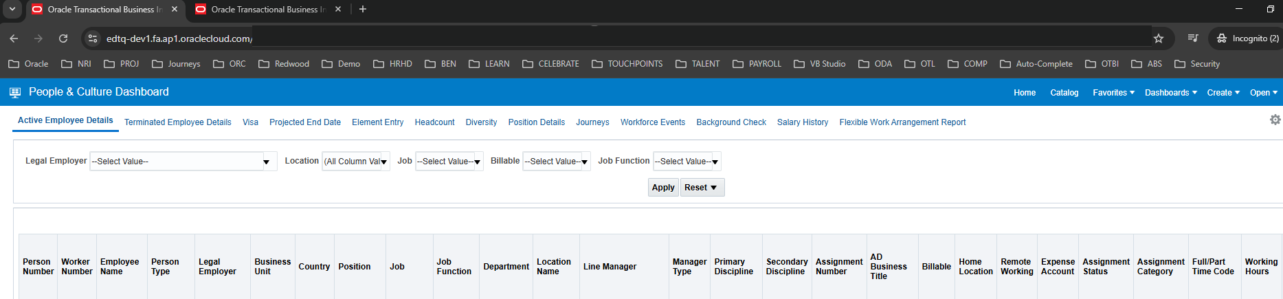 OTBI Dashboard Reverted to Old UI — Cloud Customer Connect